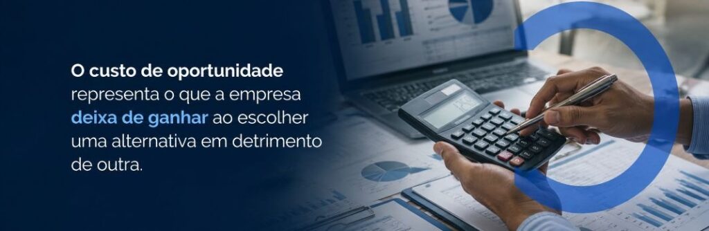 Definição breve de custo de oportunidade