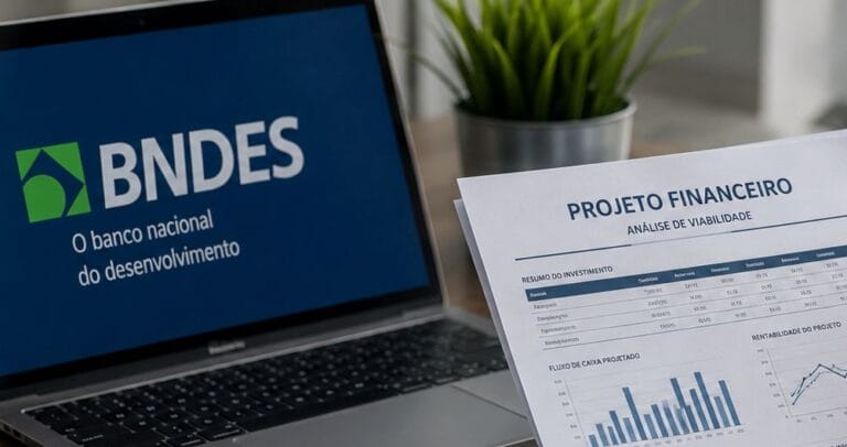 Projeto financeiro para solicitação de financiamento do BNDES.
